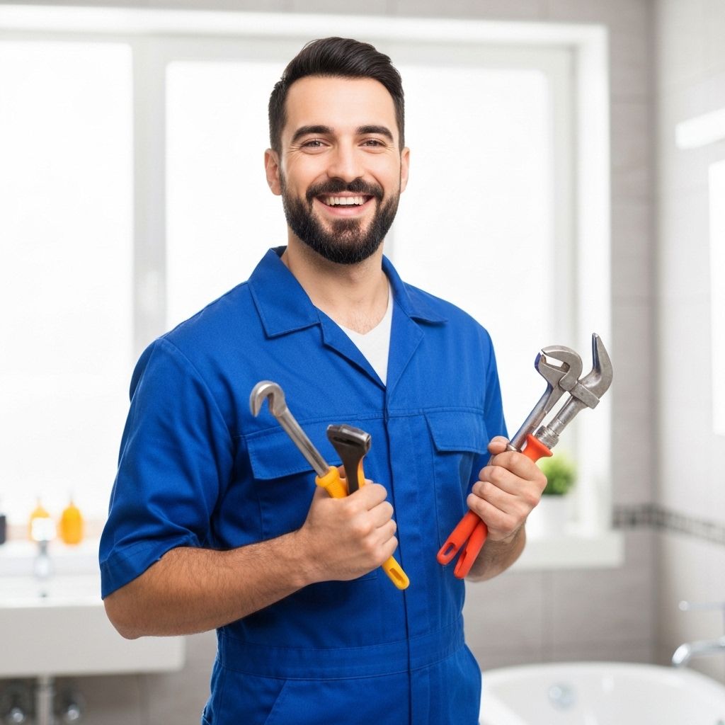 Professional plumber